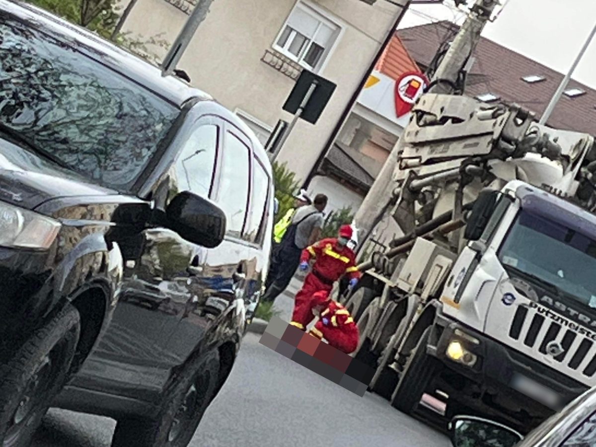 VIDEO: Momentul accidentului mortal de pe Calea Cisnădiei - Pietonul a fost strivit de o cifă