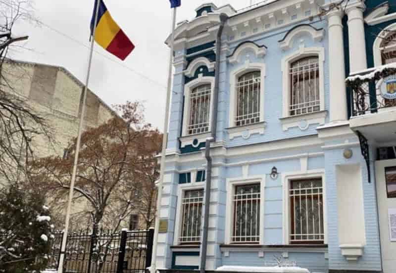 ambasada româniei la kiev și-a reluat sâmbătă activitatea