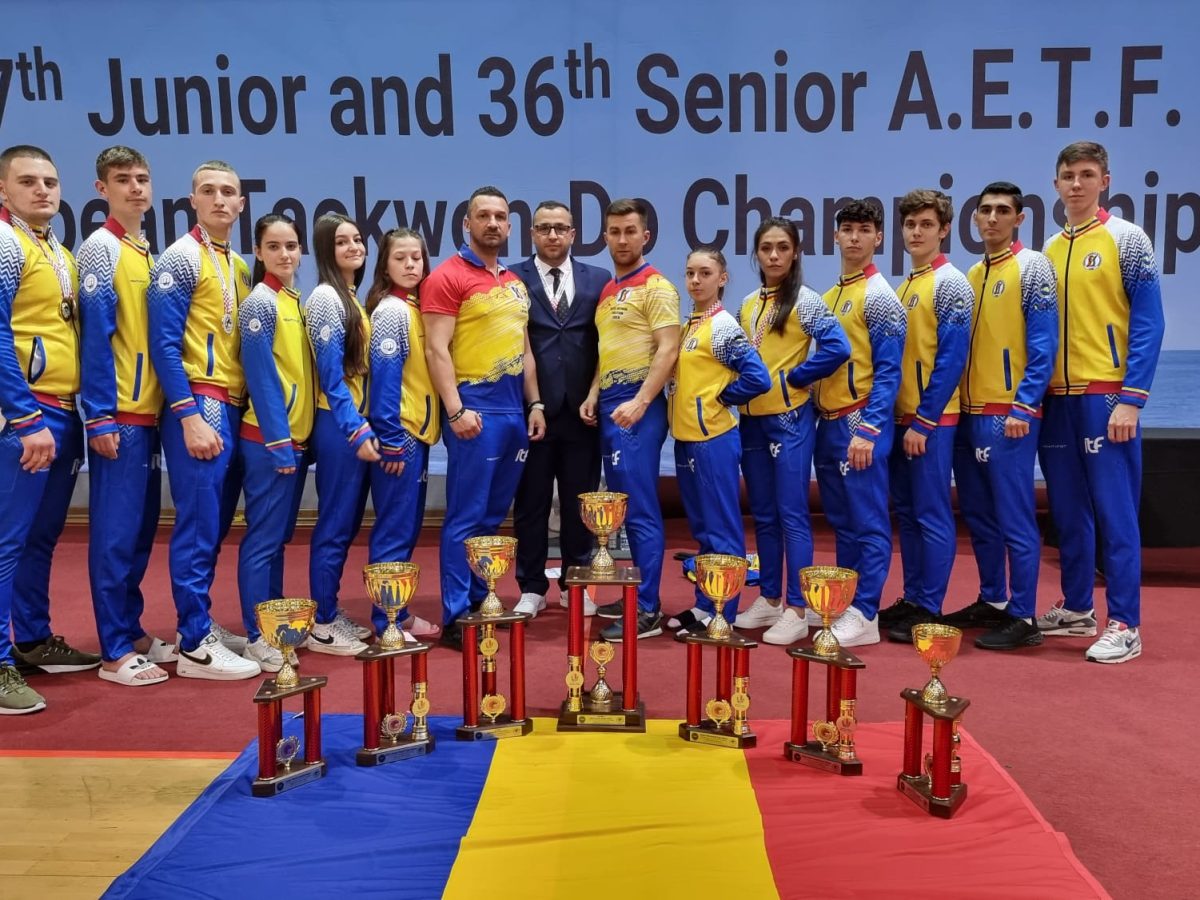 Sportivi sibieni în lotul României - Locul 1 la Taekwon-do ITF în Europa - "Visul a devenit realitate"