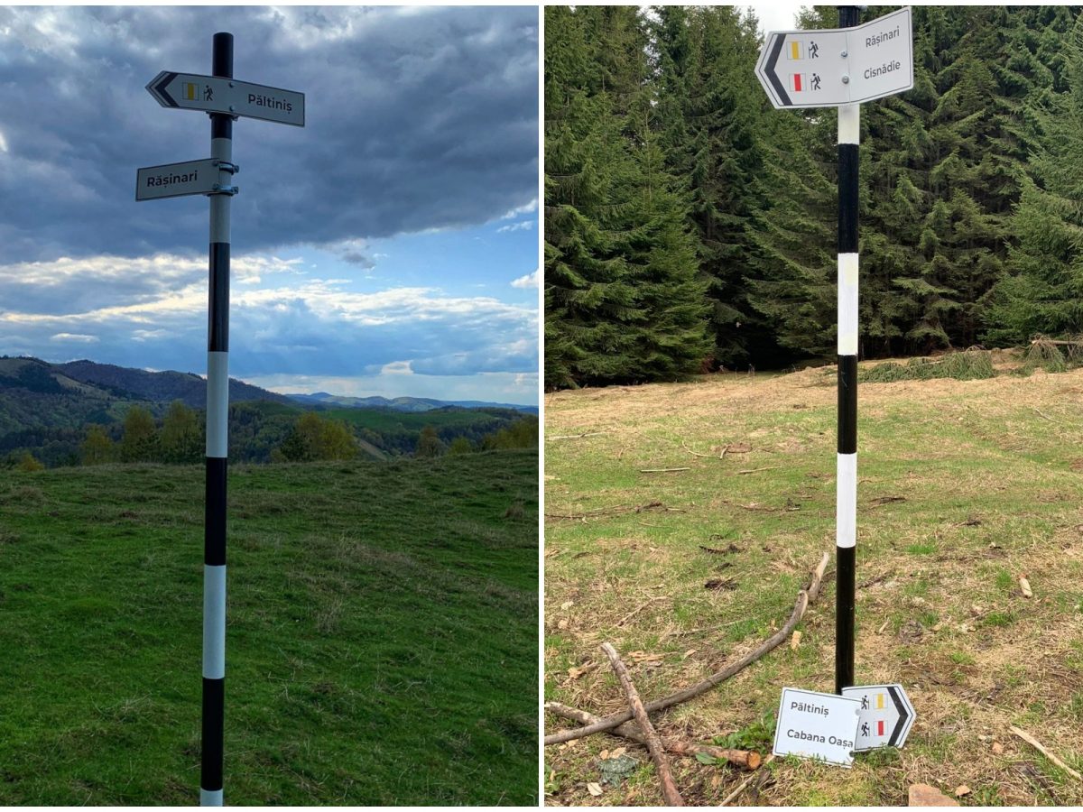 Marcaje montane vandalizate - Salvamont Sibiu cere controale: „Jandarmii trebuie să patruleze”