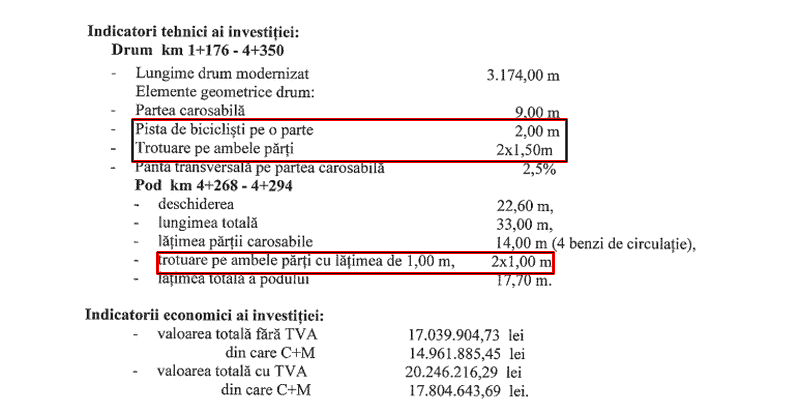 video foto- probleme la modernizările de pe calea cisnădiei - realitatea bate proiectul - trotuarul e mai îngust