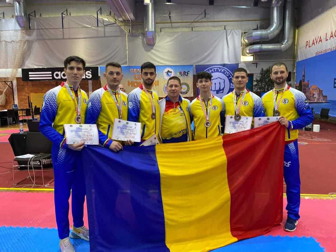 Sportivi sibieni în lotul României - Locul 1 la Taekwon-do ITF în Europa - "Visul a devenit realitate"