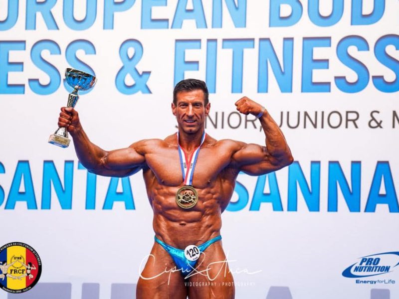 Bronz pentru sibianul Marcel Manea la Campionatul Mondial de Fitness și Culturism. ”A fost un an super”