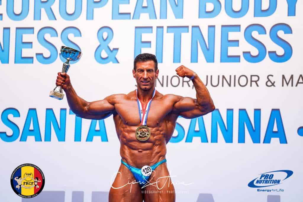 sibianul marcel manea, medalie de aur la campionatul european de fitness din spania