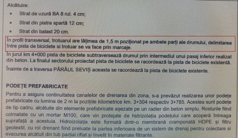 video foto- probleme la modernizările de pe calea cisnădiei - realitatea bate proiectul - trotuarul e mai îngust