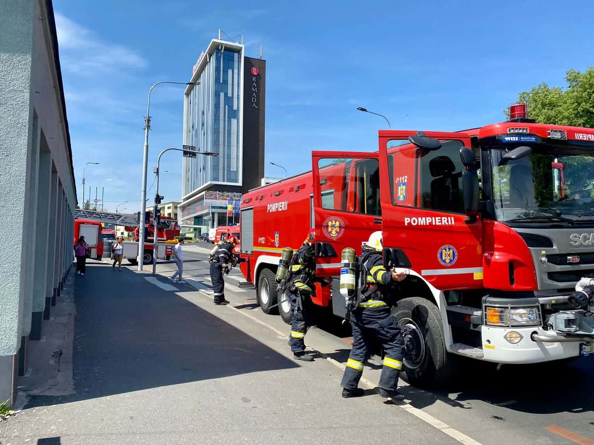 simulare de incendiu în sala de spectacole a teatrului „radu stanca” din sibiu