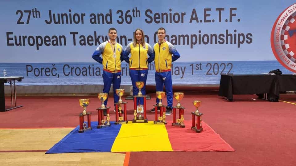 Sportivi sibieni în lotul României - Locul 1 la Taekwon-do ITF în Europa - "Visul a devenit realitate"