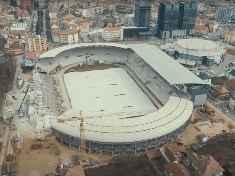 stadionul ”municipal” din sibiu aproape gata - fc hermannstadt ar putea juca primul meci acasă în noiembrie