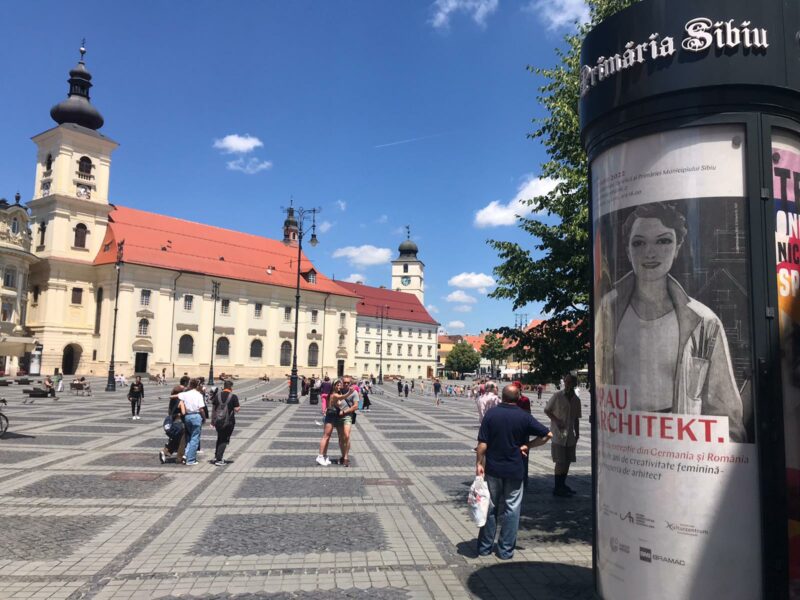 Expoziție inedită la Sibiu - Arhitecte de excepţie din Germania şi România