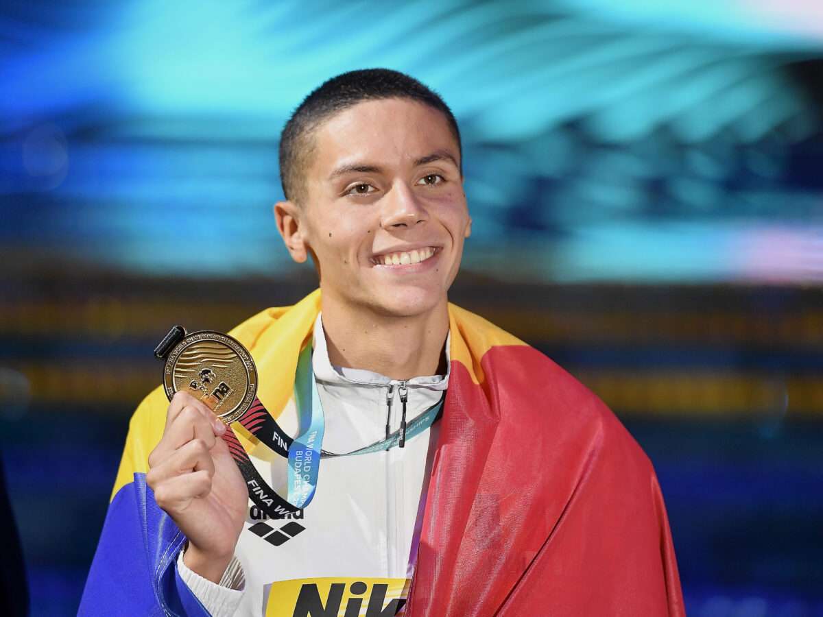 david popovici, pregătit să-și bată propriul record mondial