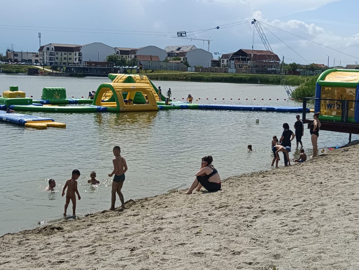 Lacul Binder din Sibiu se redeschide mai repede decât anul trecut. Primele zone, cea dedicată sporturilor nautice și plaja