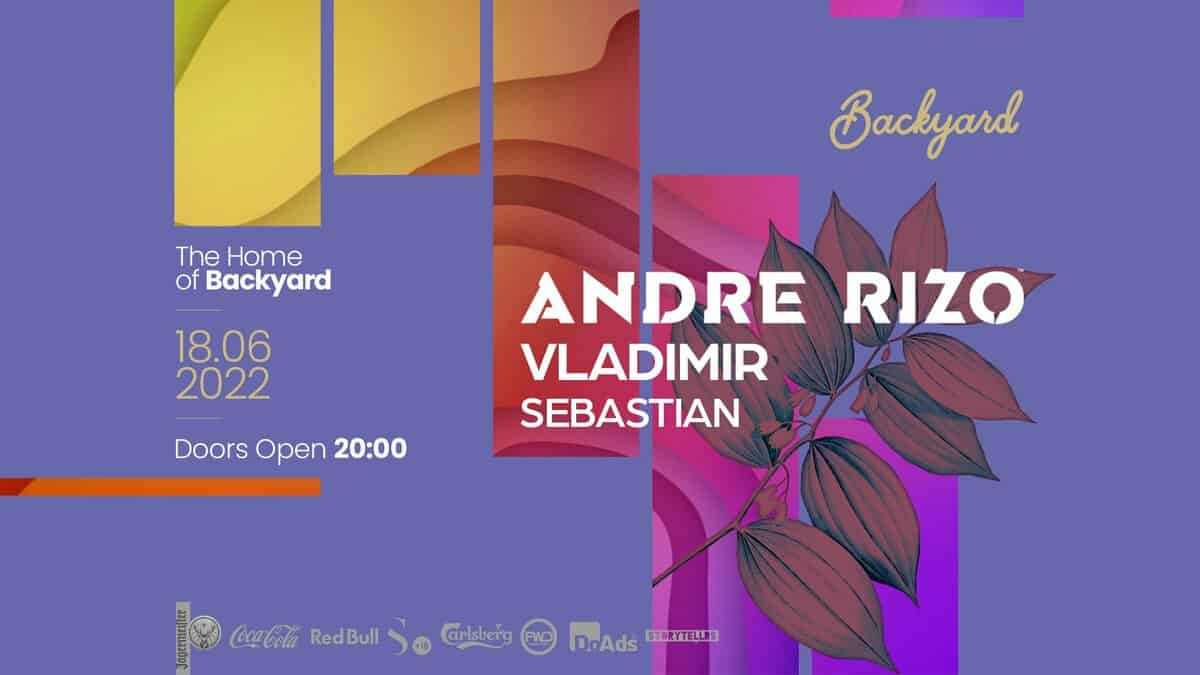 Petrecere de top la Backyard - Andre Rizo, Vladimir și Sebastian ”încing” platanele sâmbătă