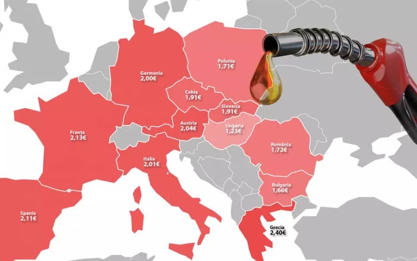 analiză - prețul unui litru de carburant în românia, aproape cât în germania