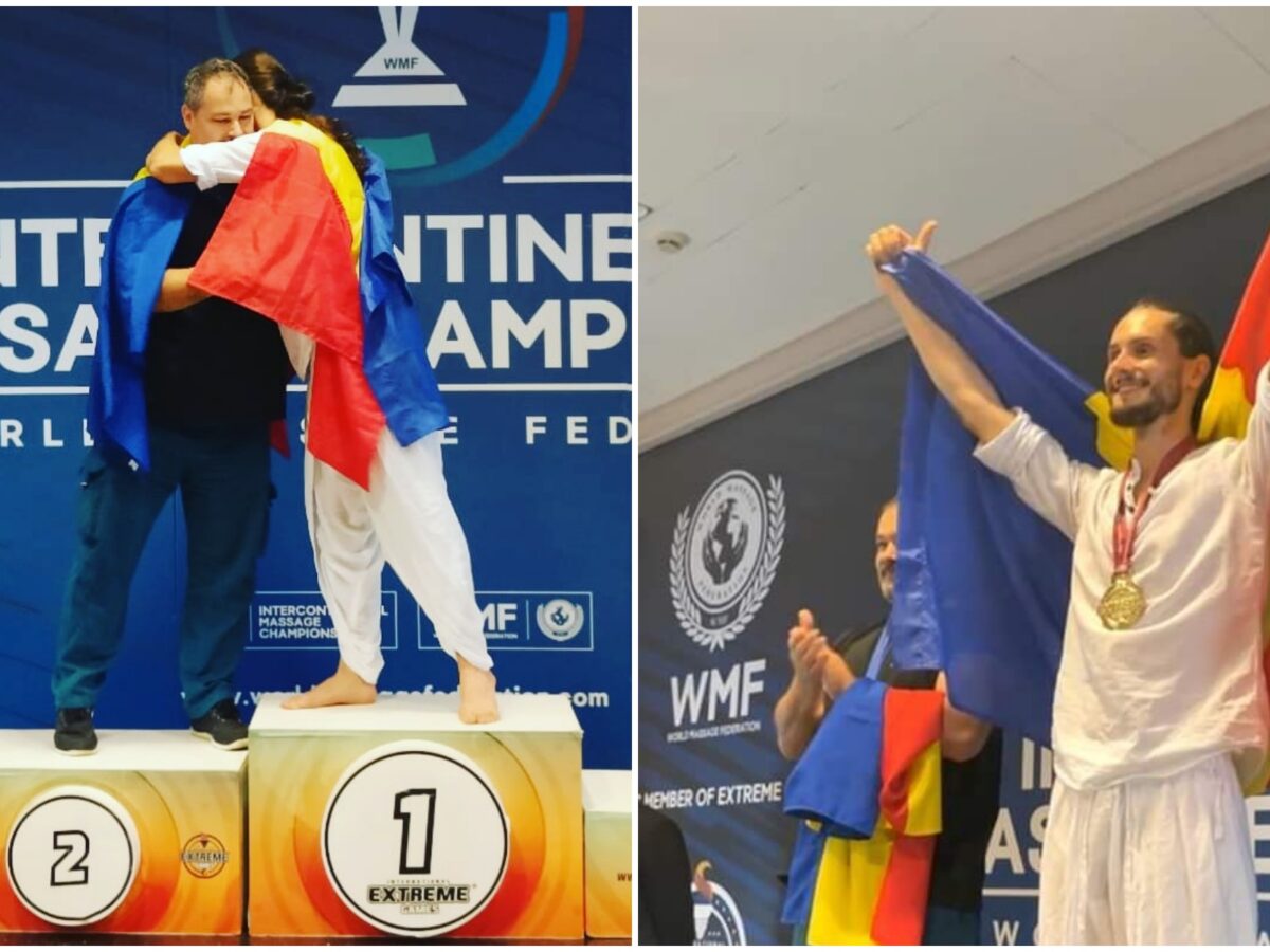 Sibian medaliat cu aur la Campionatul Intercontinental de Masaj - „Străinii au învățat Imnul României la cât l-au auzit”