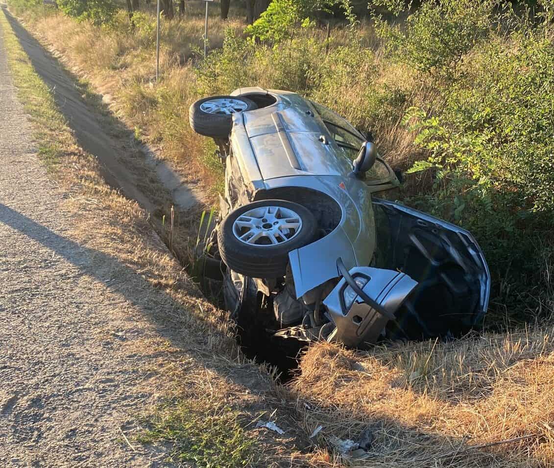 sibian rănit într-un accident rutier în județul sălaj – a intrat cu mașina în șanțul de pe marginea drumului