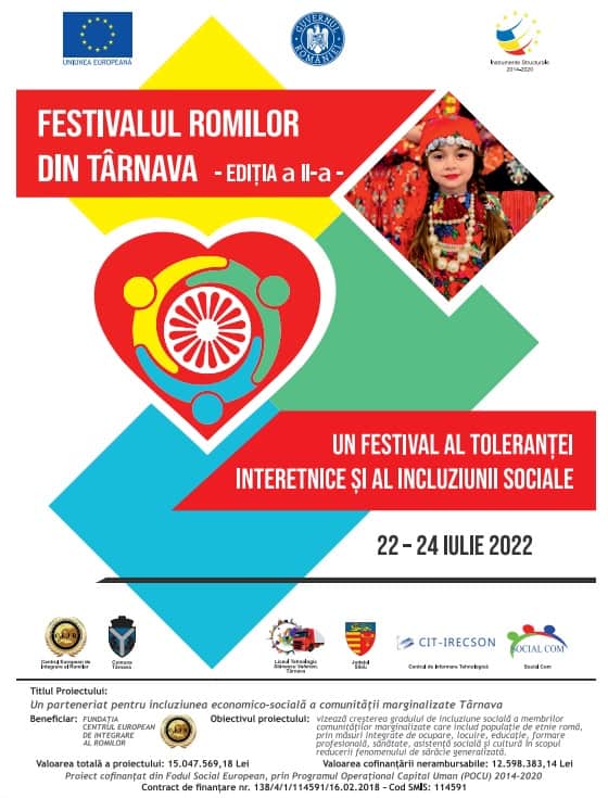 Ateliere, dansuri și producători locali la a doua ediție a Festivalului Romilor din Târnava