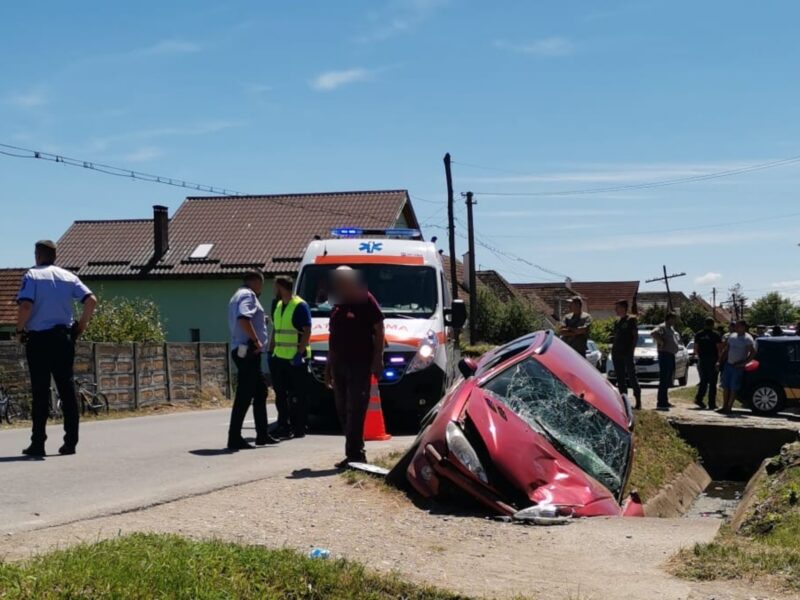 Cauza accidentului de la Nocrich - Șoferul ar fi ațipit la volan - Un om e în comă