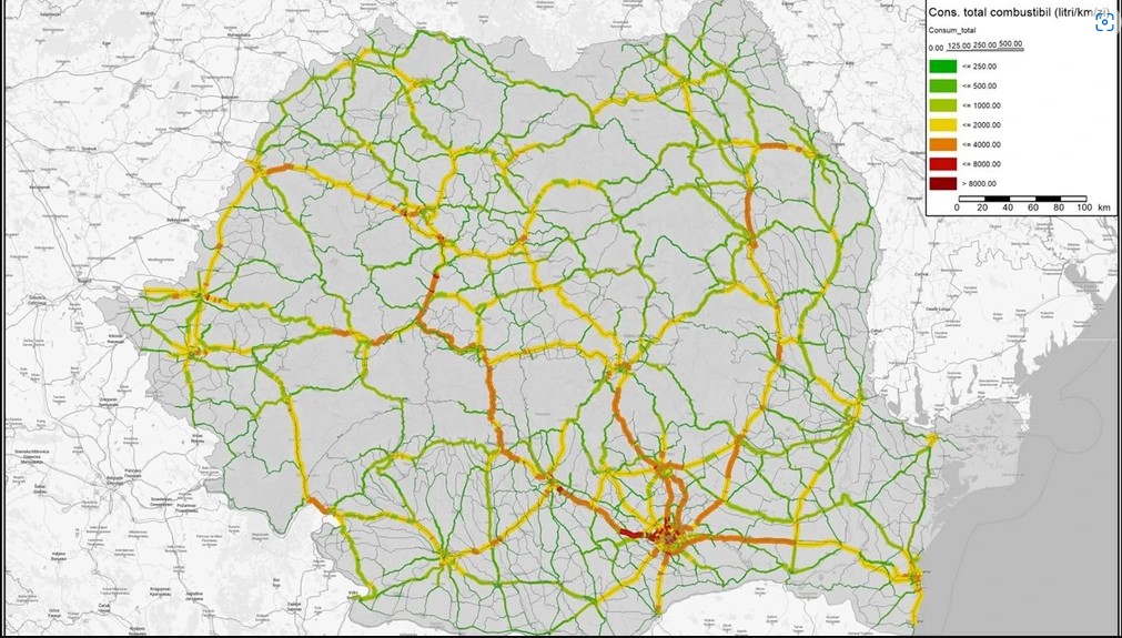 Analiză - Cât de poluate sunt drumurile naționale din județul Sibiu