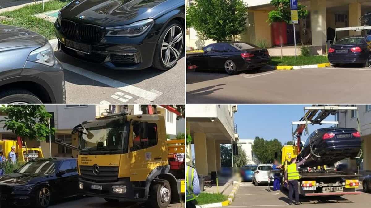 Turiști inventivi în Mamaia - Și-au scos plăcuțele de înmatriculare pentru a nu plăti parcare