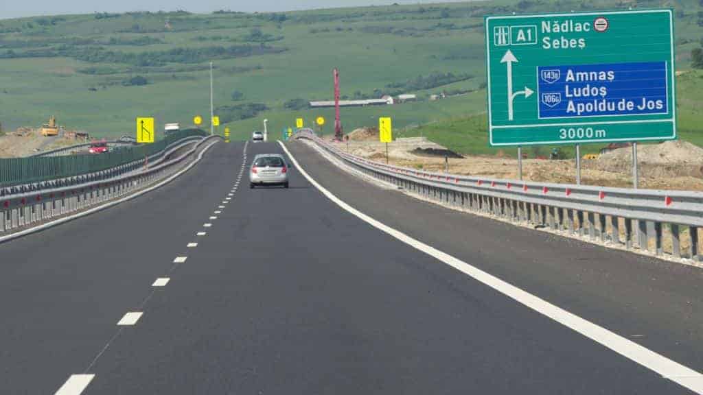 restricții în trafic pe autostrada a1 sibiu - sebeș până marți datorită unor lucrări de reparație