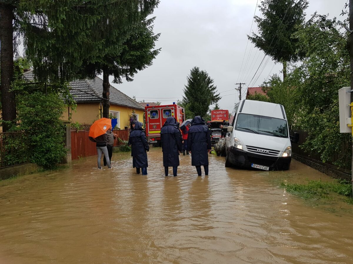 hidrologii anunță cod galben de inundații pe râurile din județ sibiu