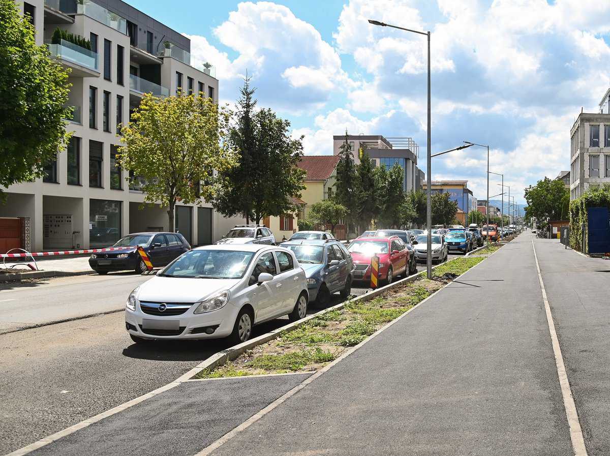 foto lucrările de pe calea dumbrăvii, aproape de finalizare - detalii despre ce urmează să fie făcut în zonă