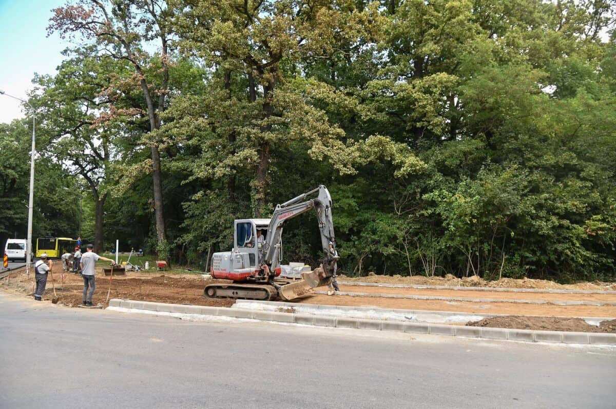 foto lucrările de pe calea dumbrăvii, aproape de finalizare - detalii despre ce urmează să fie făcut în zonă