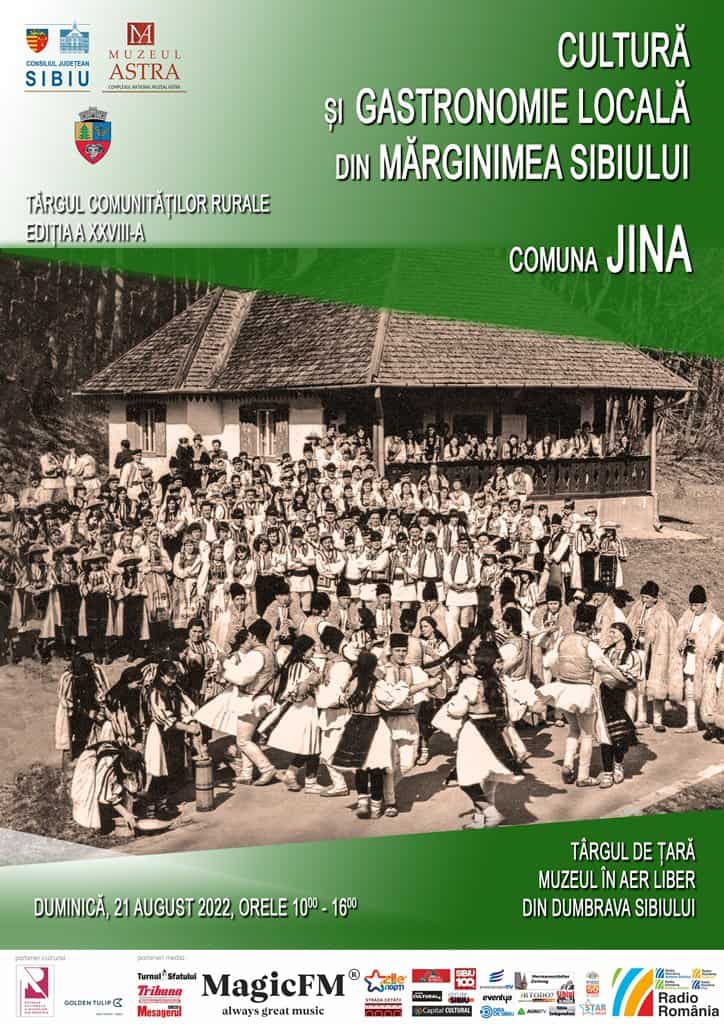 FOTO: Reprezentanți ai comunei Jina, prezenți la ateliere gastronomice și meșteșugărești de la Muzeul Astra