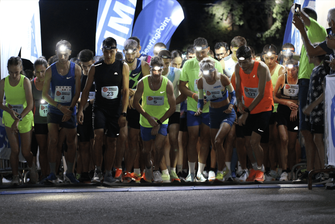 peste 500 de alergători au luat startul la gls night cross challenge