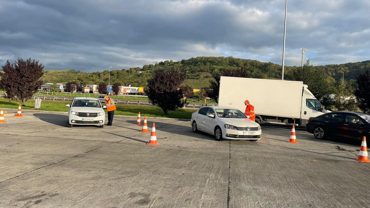 VIDEO FOTO: Au început anchetele de circulație pe drumurile din Sibiu - Șoferii, întrebați de unde vin și încotro se îndreaptă