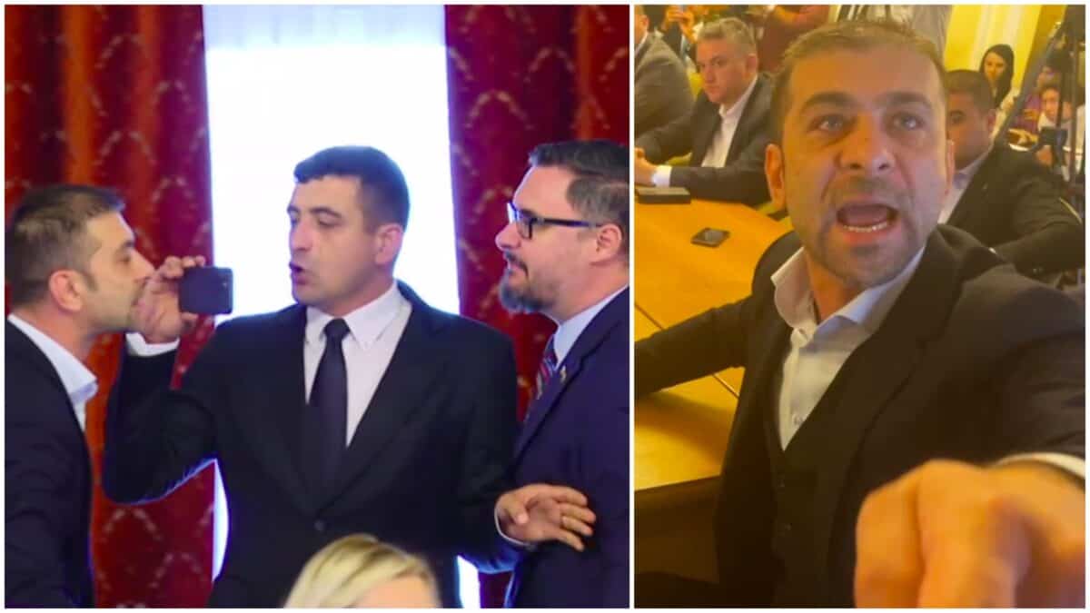 VIDEO Scandal în Parlament - George Simion a stins becul în timpul ședinței - ”Faceți economie!”