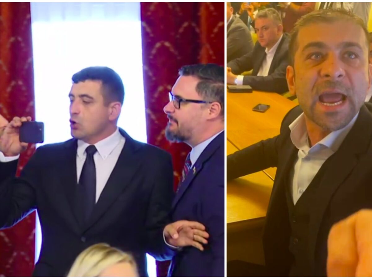 VIDEO Scandal în Parlament - George Simion a stins becul în timpul ședinței - ”Faceți economie!”