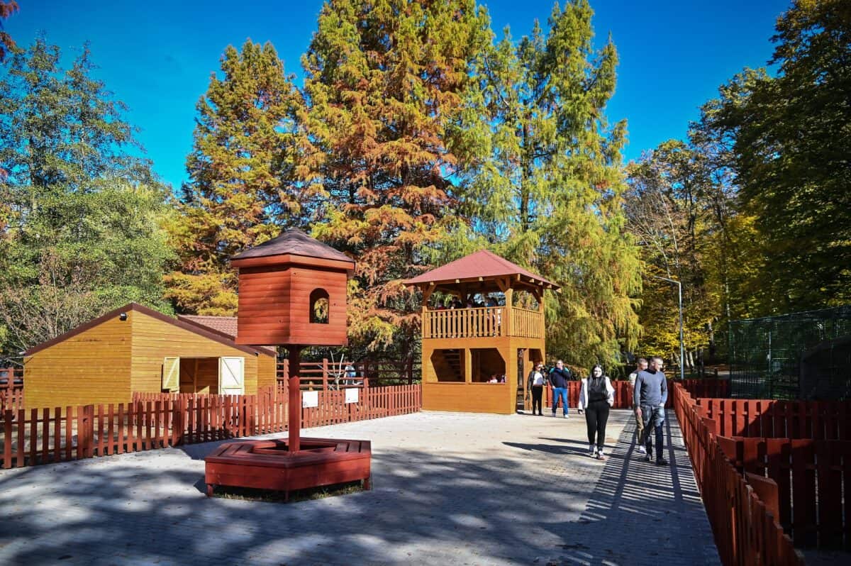 foto ferma animalelor, noua atracţie de la grădina zoologică din sibiu