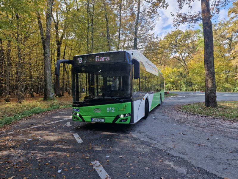 sibienii circulă de luni cu noile autobuze electrice din flota tursib