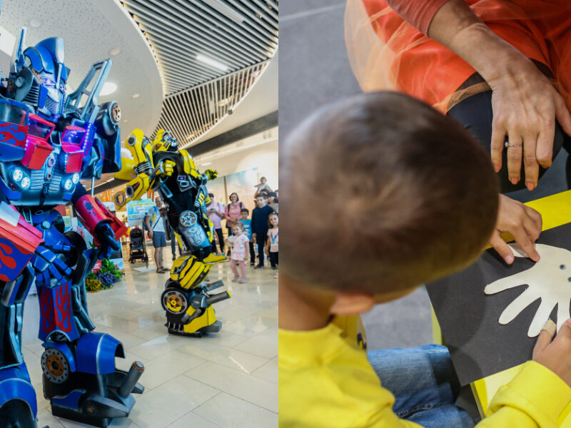 Show cu roboții Transformers și petrecere de Halloween cu acces gratuit pentru copii, la Shopping City Sibiu