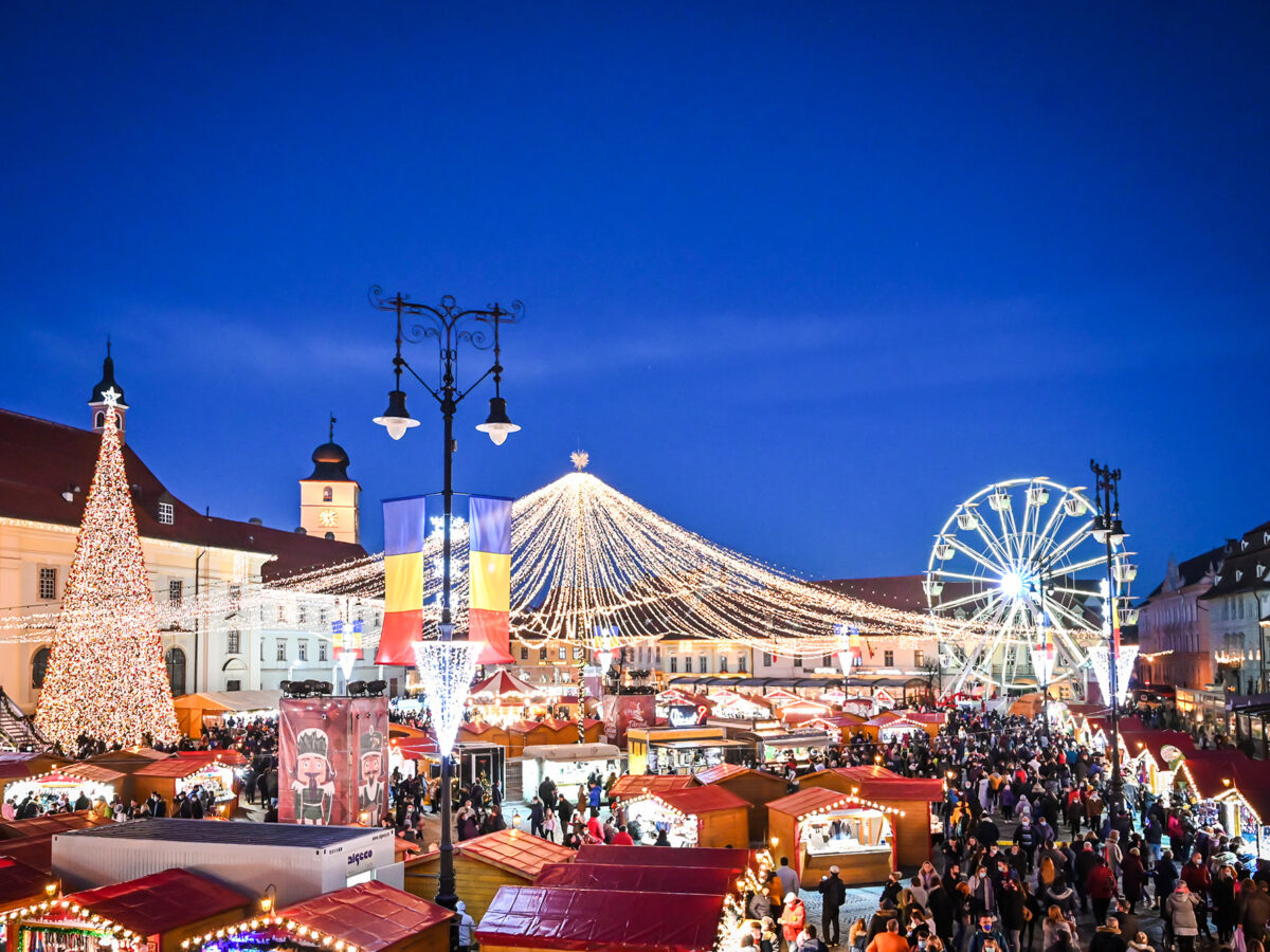 târgul de crăciun de la sibiu, în topul celor mai frumoase evenimente de acest gen din lume