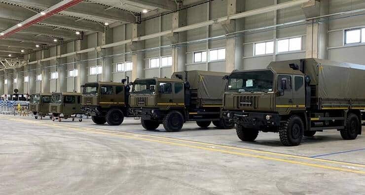 armata română ”mai bogată” cu 514 camioane fabricate de iveco la dâmbovița