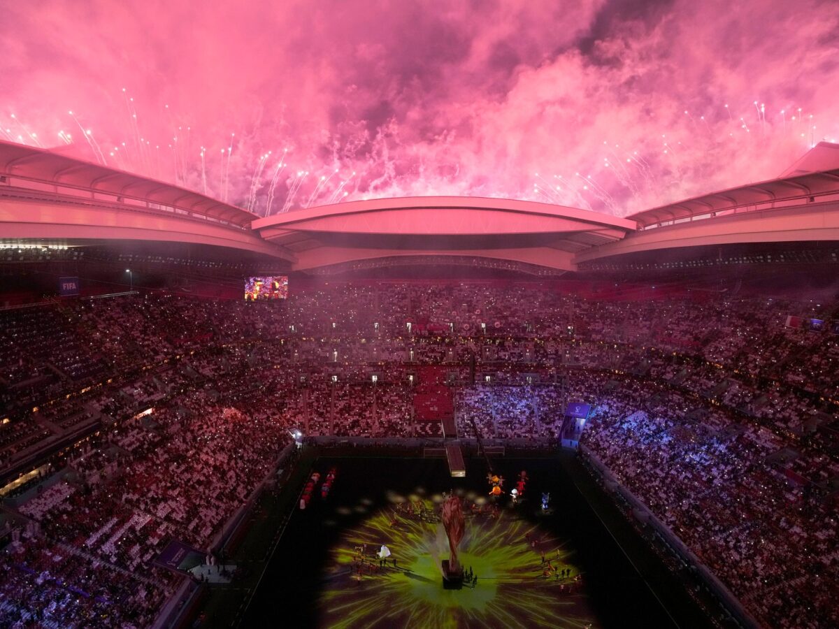 galerie foto - imagini spectaculoase de la ceremonia de deschidere a campionatului mondial de fotbal din qatar