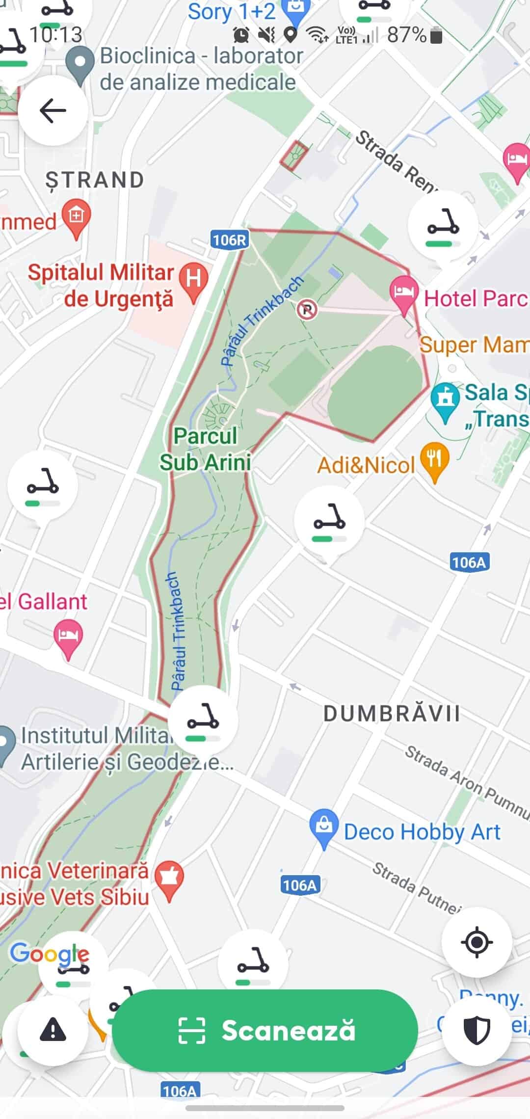 ”trotinetiștii” deranjați de limita de viteză din parcurile sibiului – ”și la 10-15km/h poți proteja pietonii”