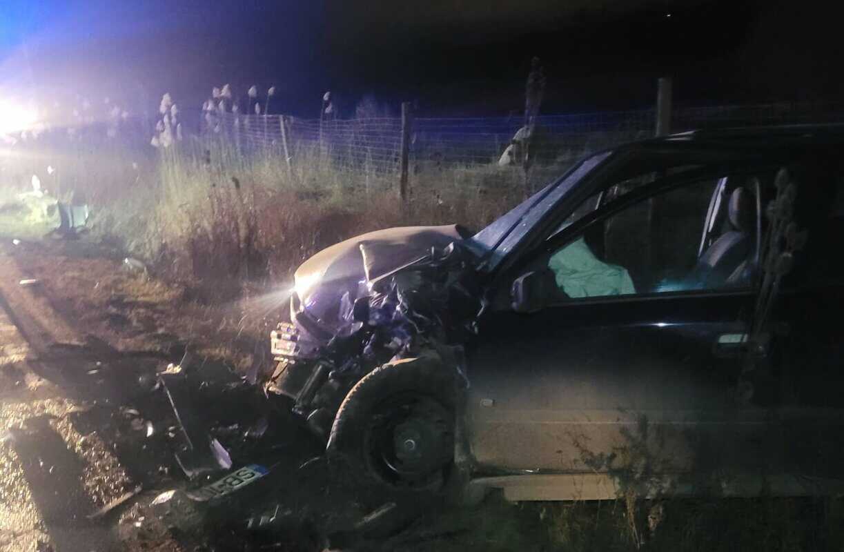 microbuz implicat într-un accident între cornățel și hosman - soț și soție, duși la spital
