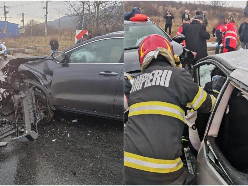 accidentul de la ieșire din sibiu spre daia - șoferul vinovat a decedat - mergea cu viteză