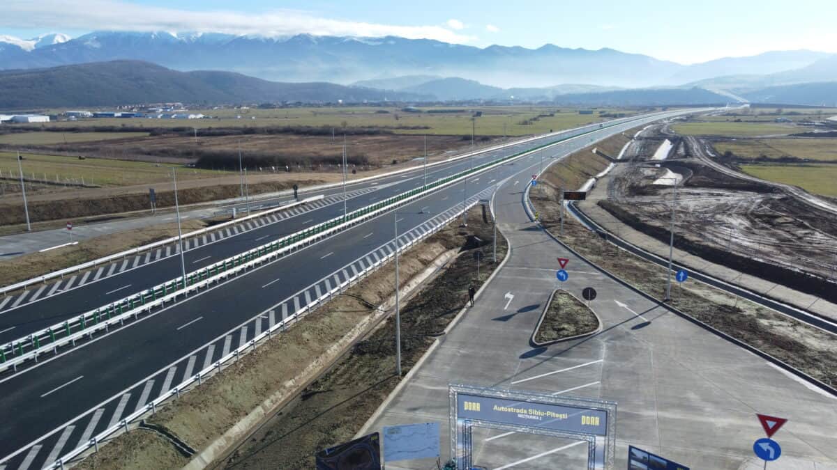 limită de viteză de 120 km/h pe cea mai nouă autostradă din sibiu - pe viaductul de la tălmaciu va fi redusă la 80 km/h