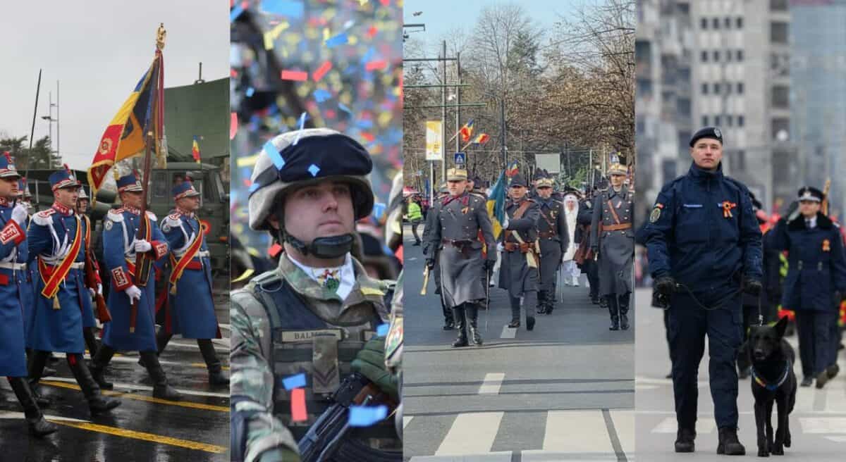 foto video cum a fost sărbătorită ziua națională - parade militare în orașele mari ale țării