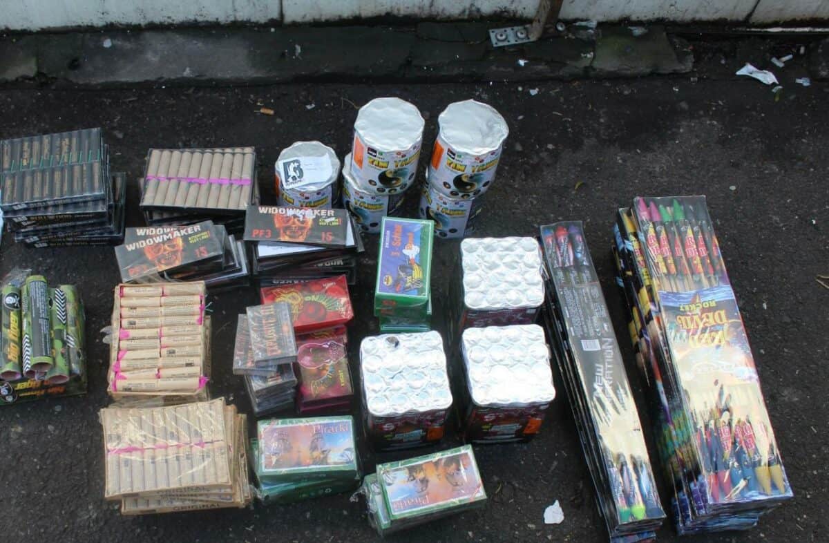 Polițiștii au confiscat 150 de kg de articole pirotehnice în ultimele trei zile la Sibiu