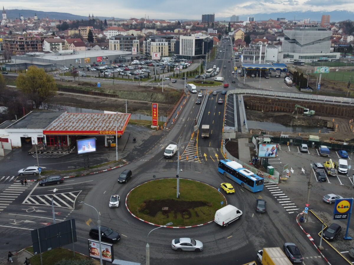 VIDEO FOTO: S-a deschis podul peste Cibin de pe șoseaua Alba Iulia - Cum arată