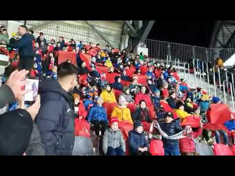 VIDEO FOTO Show total și atmosferă ca în Champions League la Sibiu - Imagini superbe de la inaugurarea stadionului „Municipal”