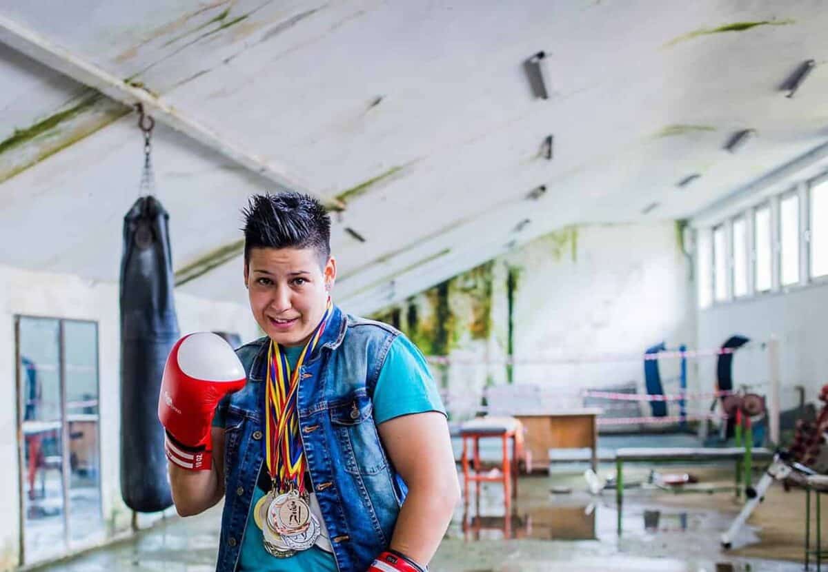 O mare sportivă a Sibiului caută viitori campioni - Irina a fost de șapte ori campioană națională la box