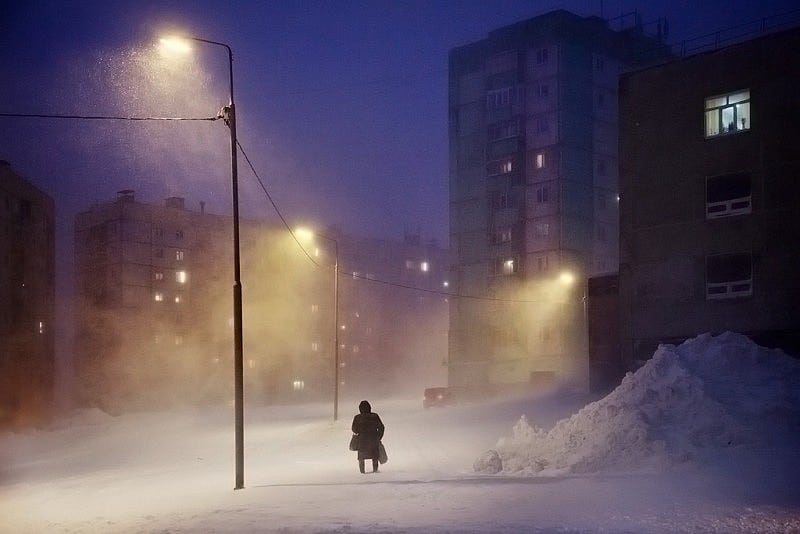 temperaturi anormale în siberia - au fost minus 61 la djalinda