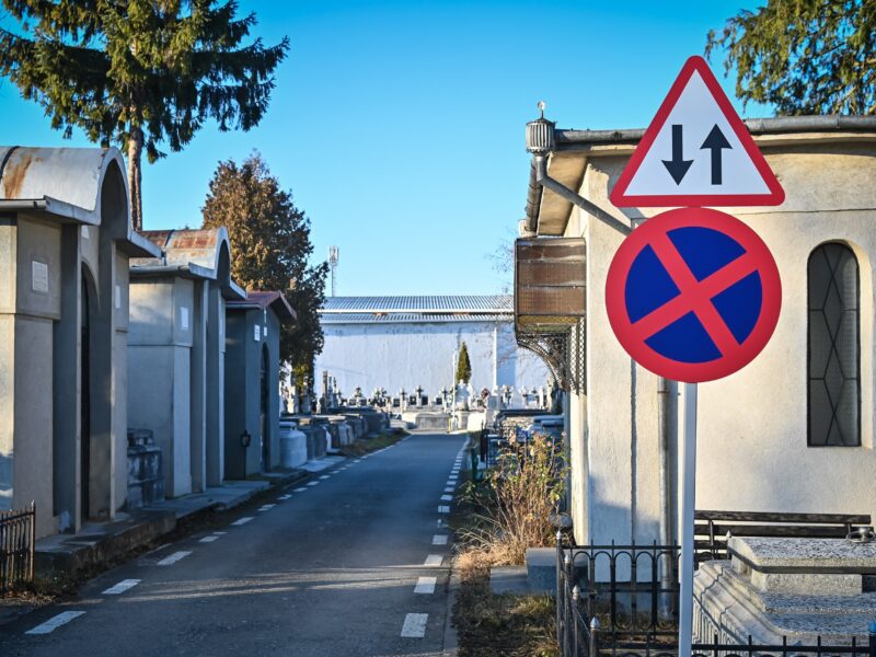 acces auto gratuit în trei zile din ianuarie, în cimitirul municipal