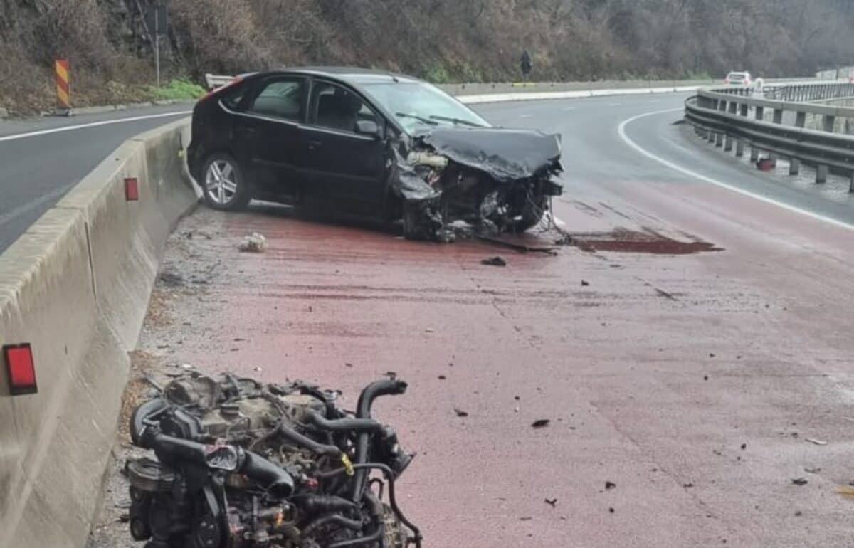 accident pe dn7 între râul vadului și boița - se circulă îngreunat